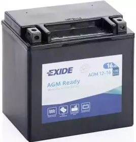 AGM12-16 EXIDE Стартерная аккумуляторная батарея