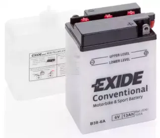 B38-6A EXIDE Стартерная аккумуляторная батарея