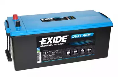 EP1500 EXIDE Стартерная аккумуляторная батарея