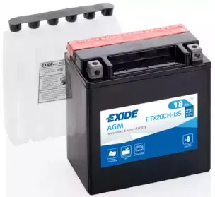 ETX20CH-BS EXIDE Стартерная аккумуляторная батарея