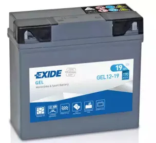 GEL12-19 EXIDE Стартерная аккумуляторная батарея