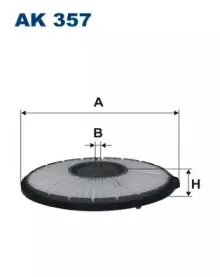 AK357 FILTRON Воздушный фильтр