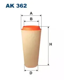 AK362 FILTRON Воздушный фильтр