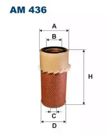 AM436 FILTRON Воздушный фильтр