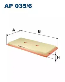 AP0356 FILTRON Воздушный фильтр