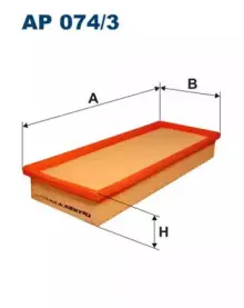 AP0743 FILTRON Воздушный фильтр