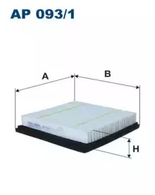AP0931 FILTRON Воздушный фильтр