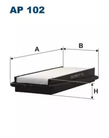 AP102 FILTRON Воздушный фильтр