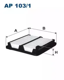 AP1031 FILTRON Воздушный фильтр
