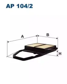 AP1042 FILTRON Воздушный фильтр