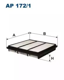 AP1721 FILTRON Воздушный фильтр