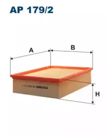 AP1792 FILTRON Воздушный фильтр