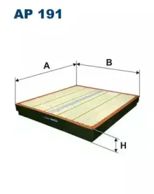 AP191 FILTRON Воздушный фильтр