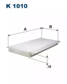 K1010 FILTRON Фильтр, воздух во внутренном пространстве