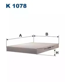 K1078 FILTRON Фильтр, воздух во внутренном пространстве