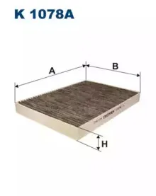 K1078A FILTRON Фильтр, воздух во внутренном пространстве