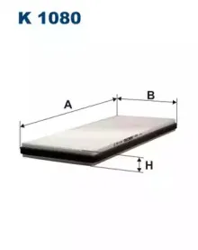 K1080 FILTRON Фильтр, воздух во внутренном пространстве