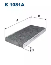 K1081A FILTRON Фильтр, воздух во внутренном пространстве