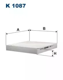 K1087 FILTRON Фильтр, воздух во внутренном пространстве