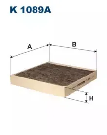 K1089A FILTRON Фильтр, воздух во внутренном пространстве