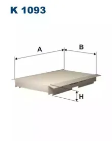 K1093 FILTRON Фильтр, воздух во внутренном пространстве