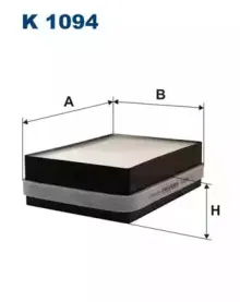 K1094 FILTRON Фильтр, воздух во внутренном пространстве