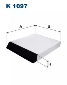 K1097 FILTRON Фильтр, воздух во внутренном пространстве
