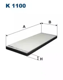 K1100 FILTRON Фильтр, воздух во внутренном пространстве