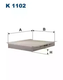 K1102 FILTRON Фильтр, воздух во внутренном пространстве