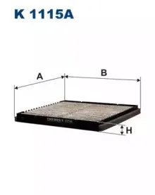 K1115A FILTRON Фильтр, воздух во внутренном пространстве