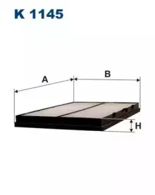 K1145 FILTRON Фильтр, воздух во внутренном пространстве