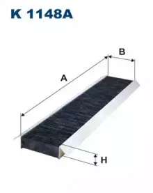 K1148A FILTRON Фильтр, воздух во внутренном пространстве