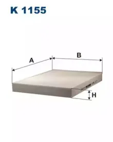 K1155 FILTRON Фильтр, воздух во внутренном пространстве