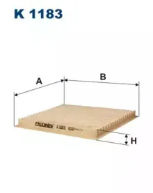K1183 FILTRON Фильтр, воздух во внутренном пространстве