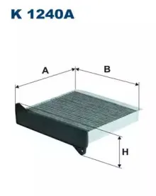 K1240A FILTRON Фильтр, воздух во внутренном пространстве