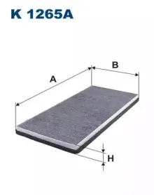 K1265A FILTRON Фильтр, воздух во внутренном пространстве