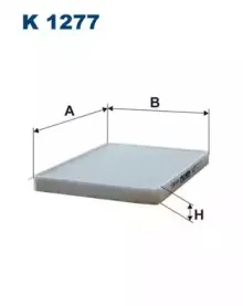 K1277 FILTRON Фильтр, воздух во внутренном пространстве