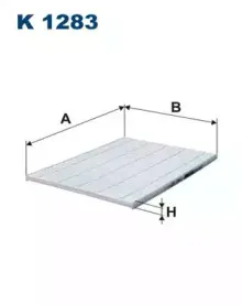 K1283 FILTRON Фильтр, воздух во внутренном пространстве