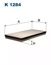 K1284 FILTRON Фильтр, воздух во внутренном пространстве