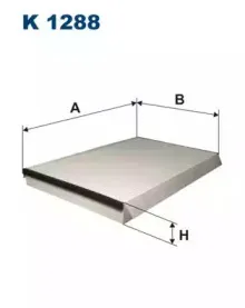 K1288 FILTRON Фильтр, воздух во внутренном пространстве
