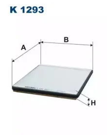K1293 FILTRON Фильтр, воздух во внутренном пространстве