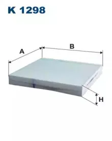 K1298 FILTRON Фильтр, воздух во внутренном пространстве