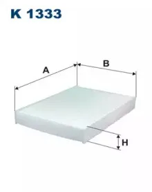 K1333 FILTRON Фильтр, воздух во внутренном пространстве