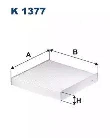 K1377 FILTRON Фильтр, воздух во внутренном пространстве