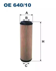 OE64010 FILTRON Масляный фильтр