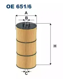 OE6516 FILTRON Масляный фильтр