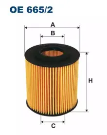 OE6652 FILTRON Масляный фильтр