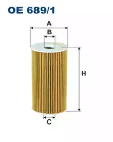 OE6891 FILTRON Масляный фильтр