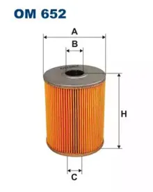 OM652 FILTRON Масляный фильтр