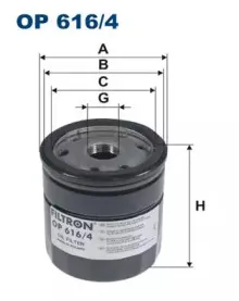 OP6164 FILTRON Масляный фильтр